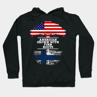 American Grown With Finn Roots - Gift for Finnish From Finland Hoodie